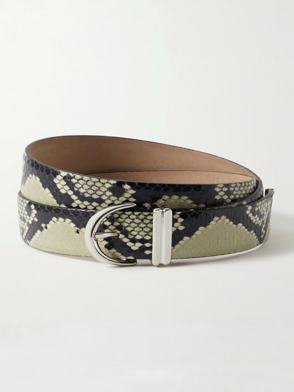 Khaite Bambi Belt Snakeskin